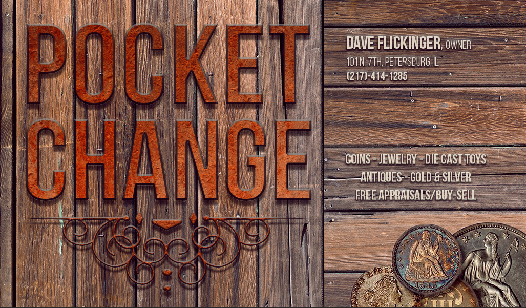 pocket change business card